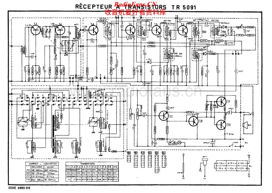 Continental-TR5091-rec-sch维修电路原理图.pdf_第1页