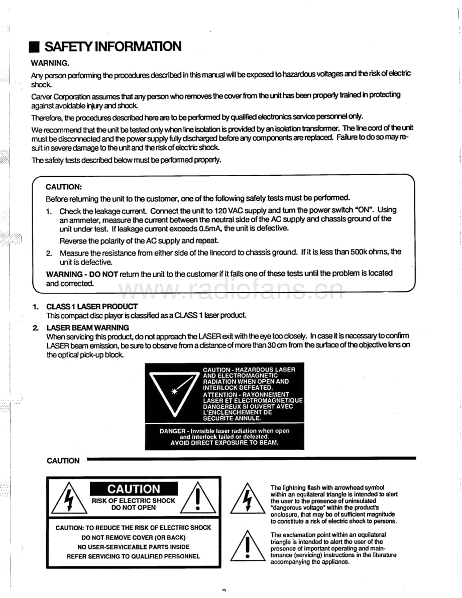 Carver-SDA410-cd-sm维修电路原理图.pdf_第3页