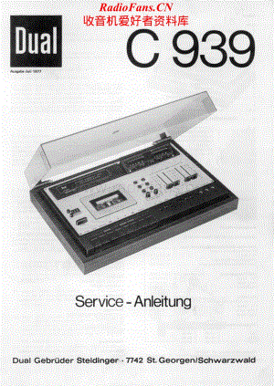Dual-C939-tape-sm维修电路原理图.pdf