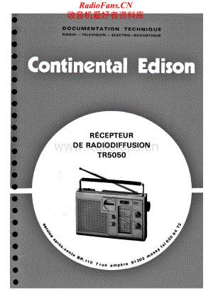 Continental-TR5050-rec-sch维修电路原理图.pdf
