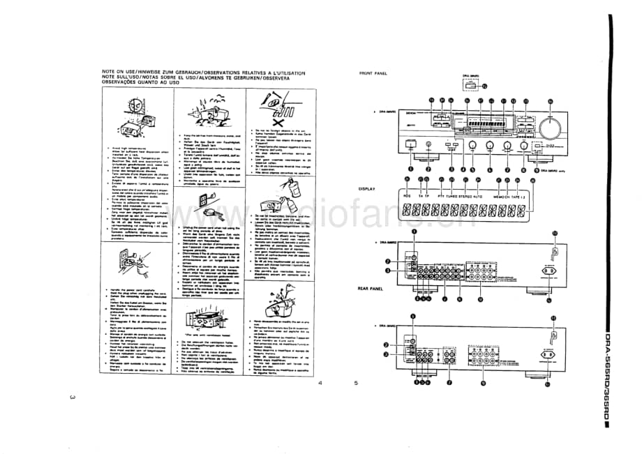 Denon-DRA365RD-rec-sm维修电路原理图.pdf_第3页