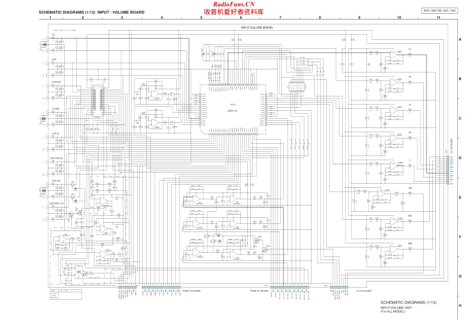 Denon-AVR785-avr-sch维修电路原理图.pdf_第1页