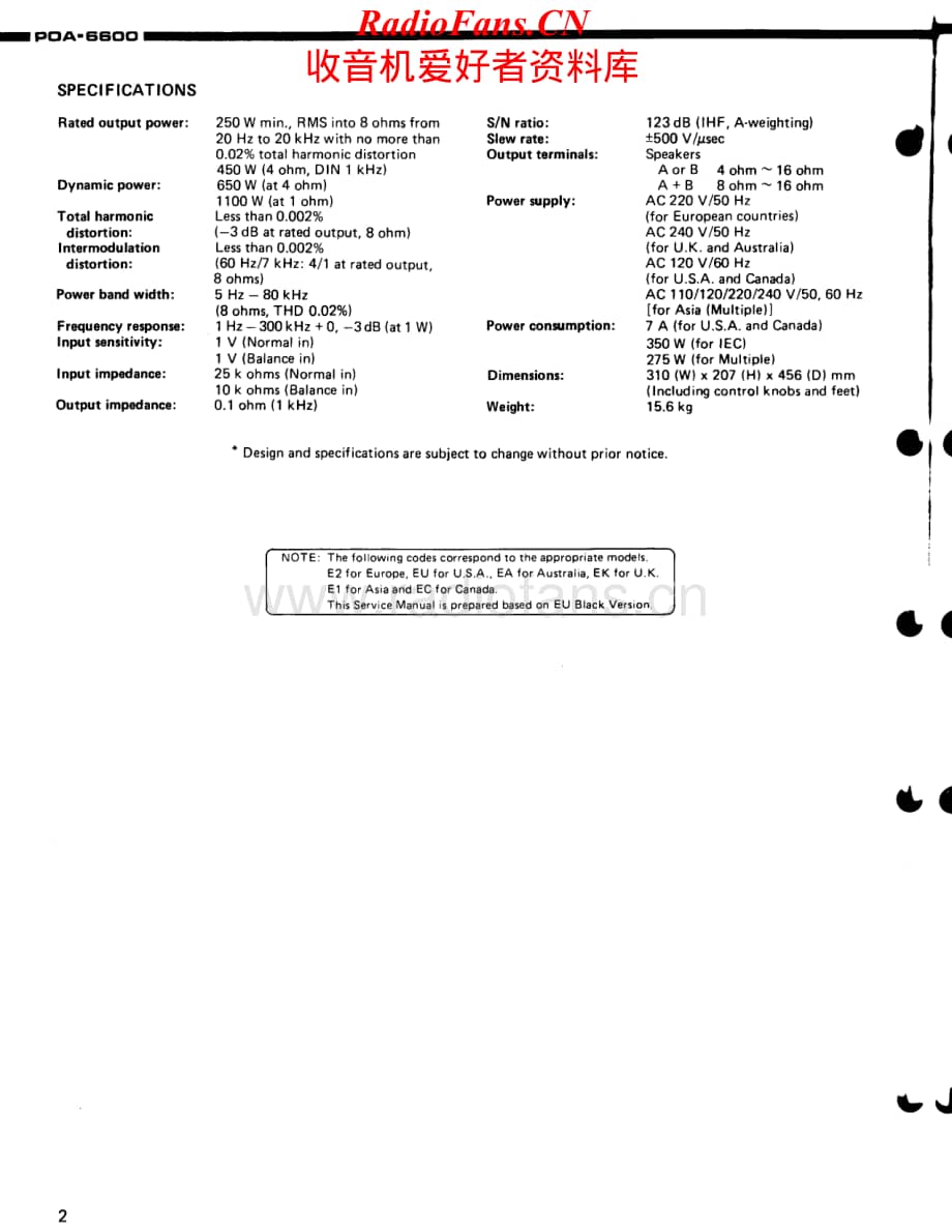 Denon-POA6600-pwr-sm维修电路原理图.pdf_第2页