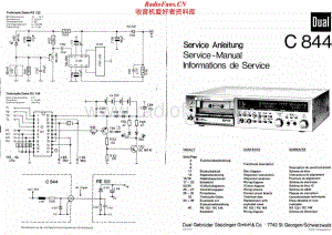 Dual-C844-tape-sm维修电路原理图.pdf