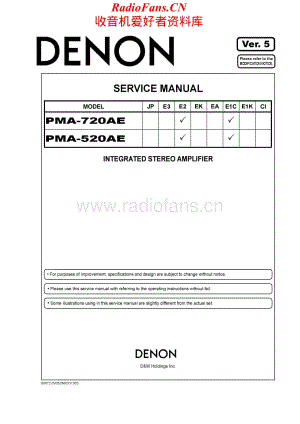 Denon-PMA720AEV5-int-sm维修电路原理图.pdf