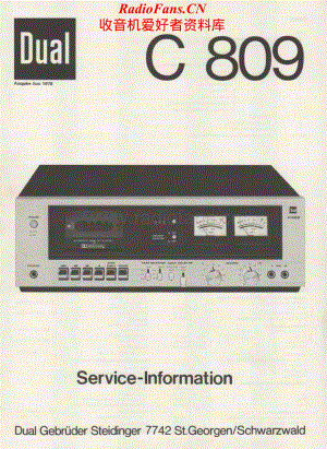 Dual-C809-tape-sm维修电路原理图.pdf