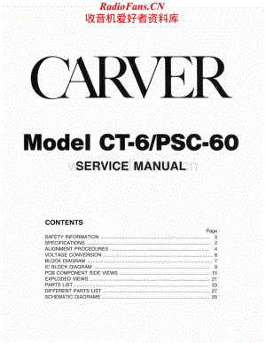 Carver-CT6-pre-sm维修电路原理图.pdf