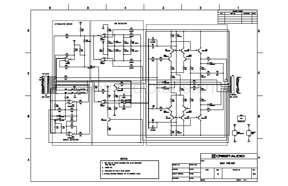 Crest-PRO9001-pwr-sch维修电路原理图.pdf_第3页