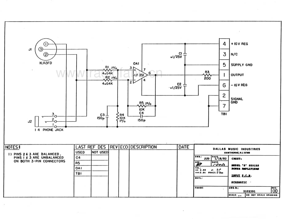 Crest-3500S-pwr-sch维修电路原理图.pdf_第3页