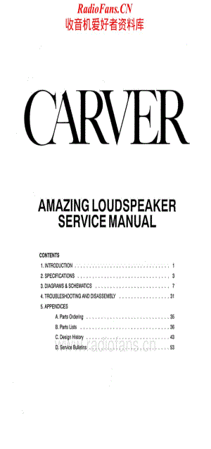 Carver-Amazing-ls-sm维修电路原理图.pdf