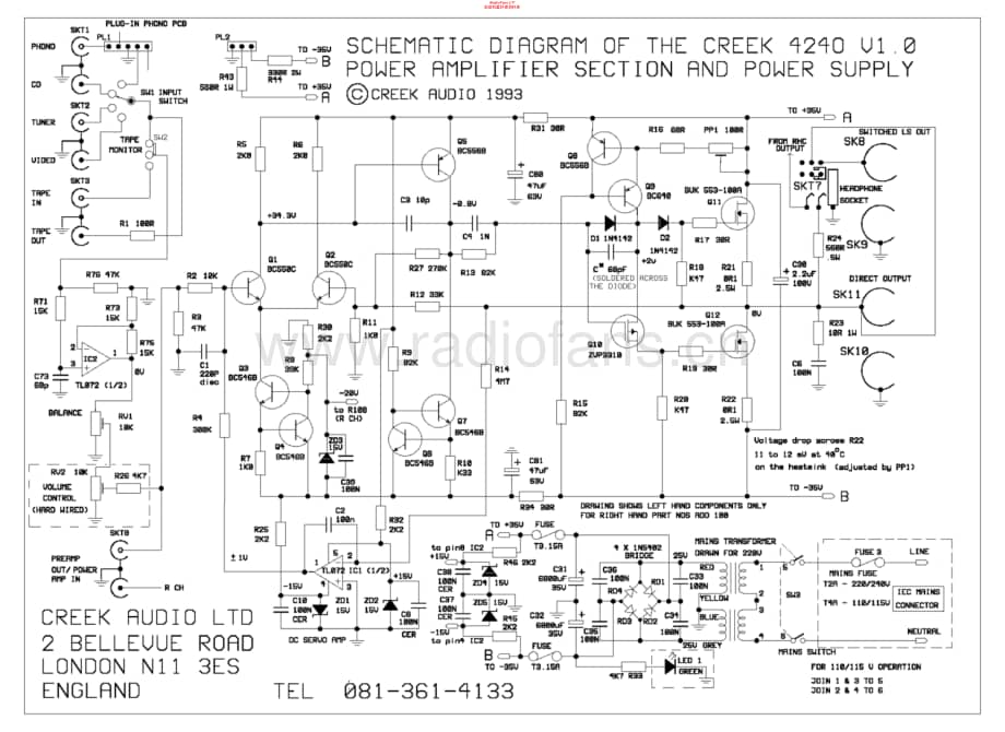 Creek-4240V1.0-int-sch维修电路原理图.pdf_第1页