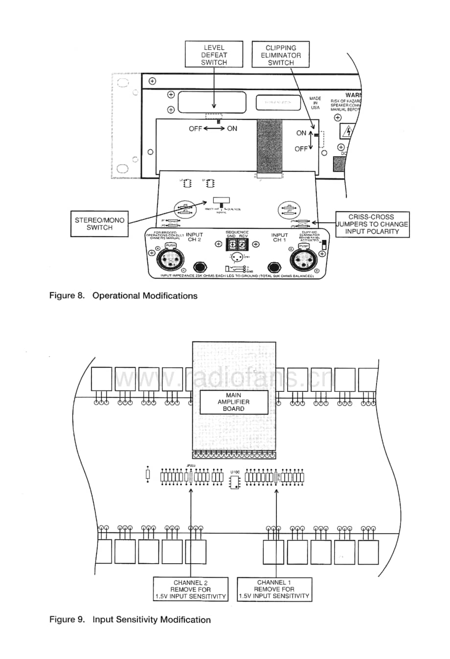 Carver-PM1400-pwr-sch维修电路原理图.pdf_第3页
