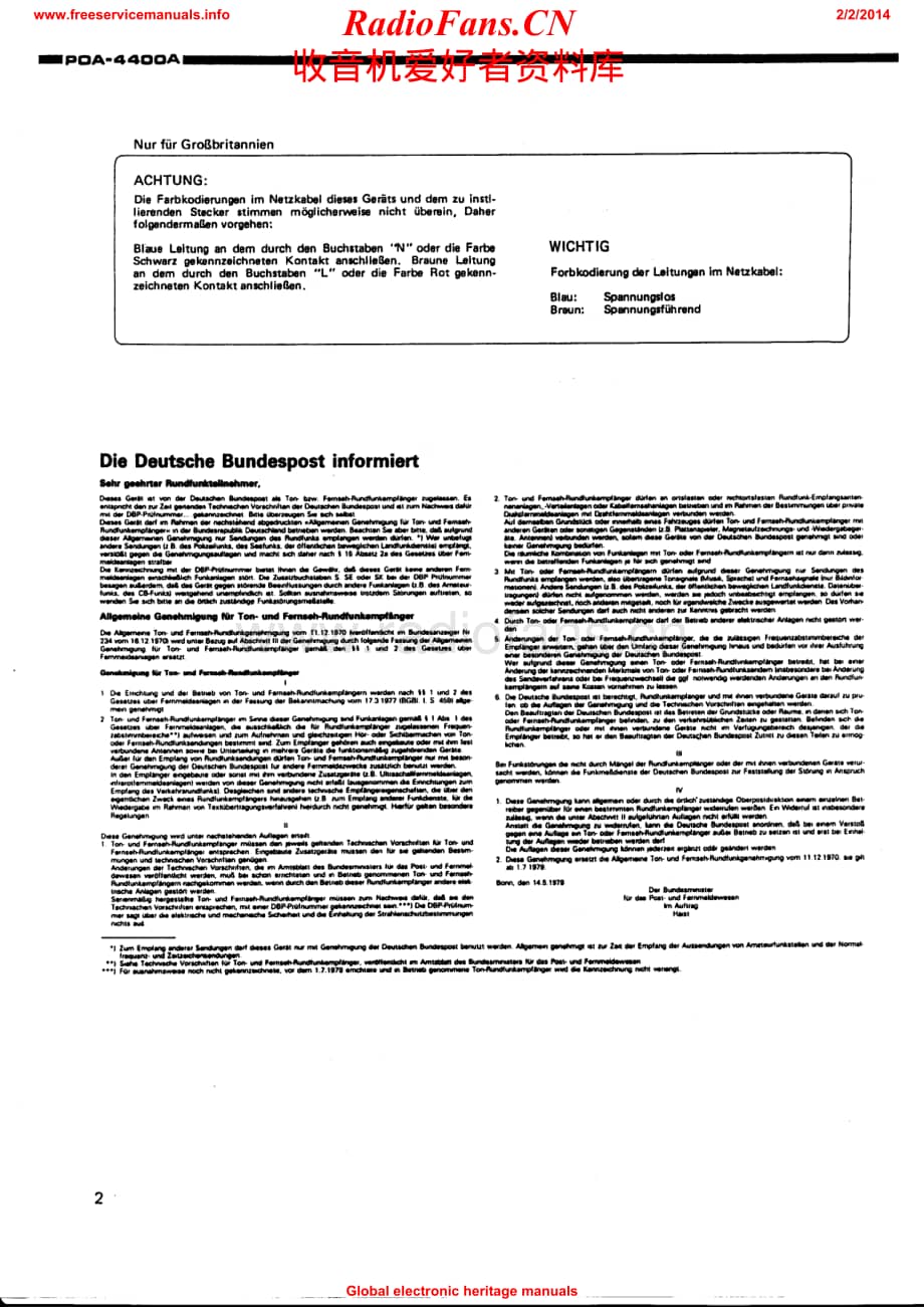 Denon-POA4400A-pwr-sm维修电路原理图.pdf_第2页
