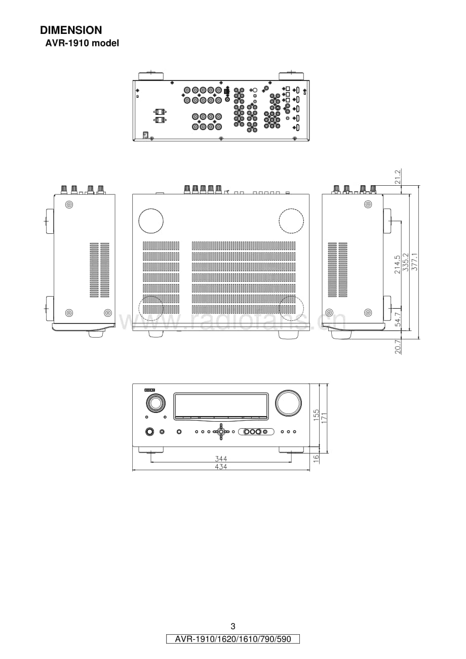 Denon-AVR1910-avr-sm维修电路原理图.pdf_第3页