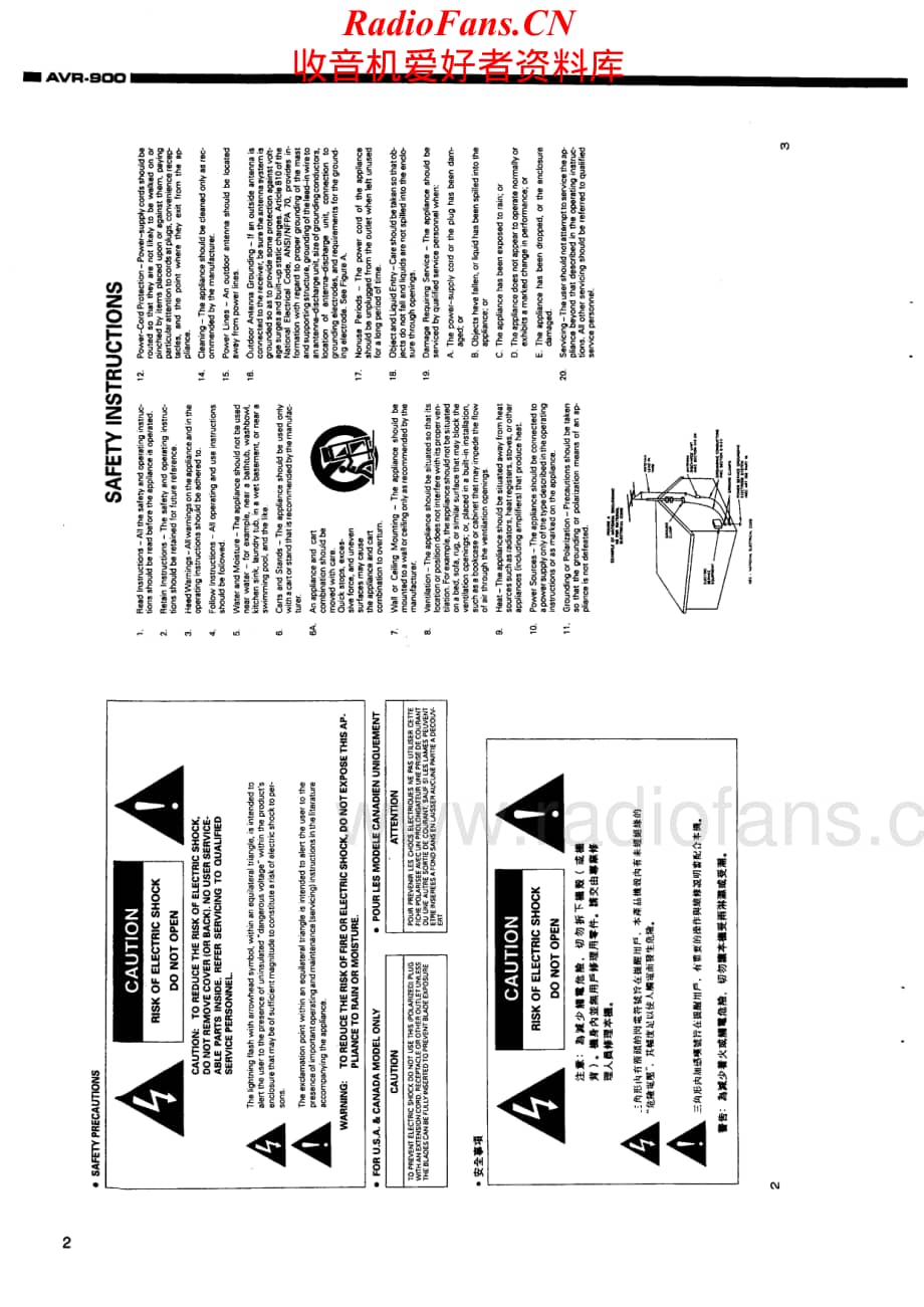 Denon-AVR900-avr-sm维修电路原理图.pdf_第2页