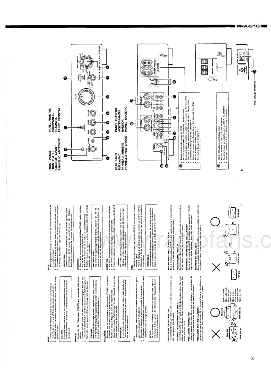 Denon-PRAS10-pre-sm维修电路原理图.pdf_第3页
