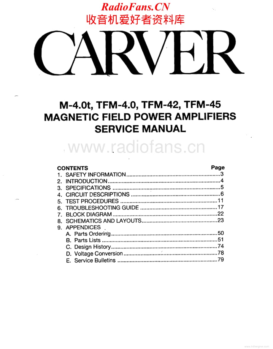 Carver-TFM42-pwr-sm维修电路原理图.pdf_第1页