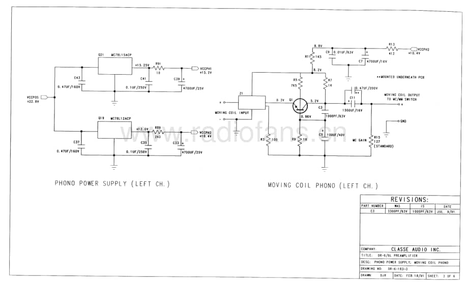 Classe-DR6L-pre-sch维修电路原理图.pdf_第3页