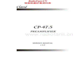 Classe-CP47.5-pre-sm维修电路原理图.pdf