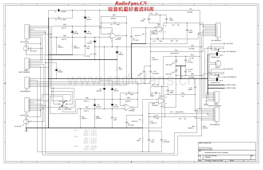 Crest-FA901-pwr-sch维修电路原理图.pdf_第2页