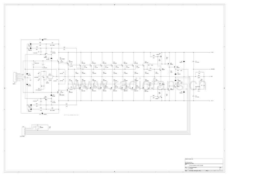 Crest-FA901-pwr-sch维修电路原理图.pdf_第3页