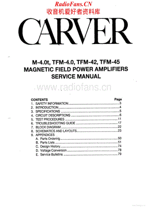Carver-TFM4.0-pwr-sm维修电路原理图.pdf