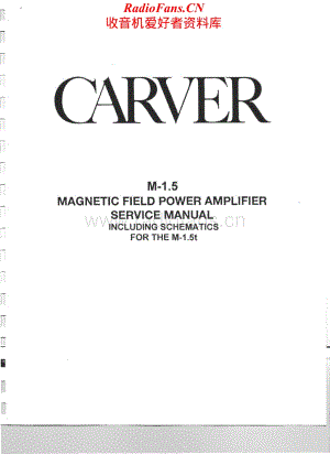 Carver-M1.5-pwr-sm维修电路原理图.pdf