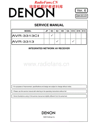 Denon-AVR3313-avr-sm维修电路原理图.pdf