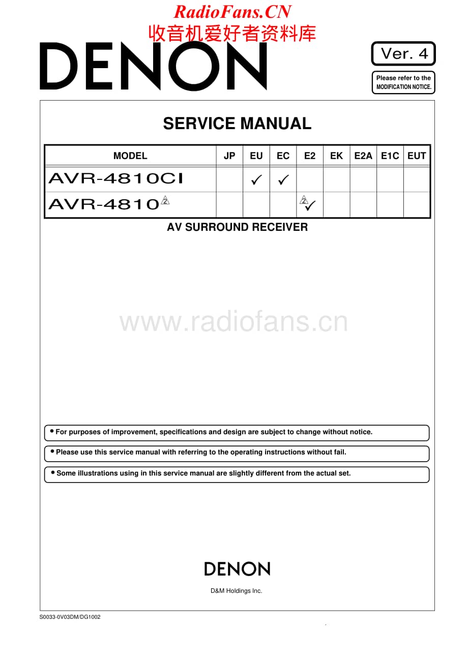 Denon-AVR4810-avr-sm维修电路原理图.pdf_第1页