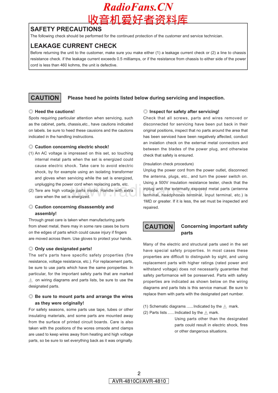 Denon-AVR4810-avr-sm维修电路原理图.pdf_第2页
