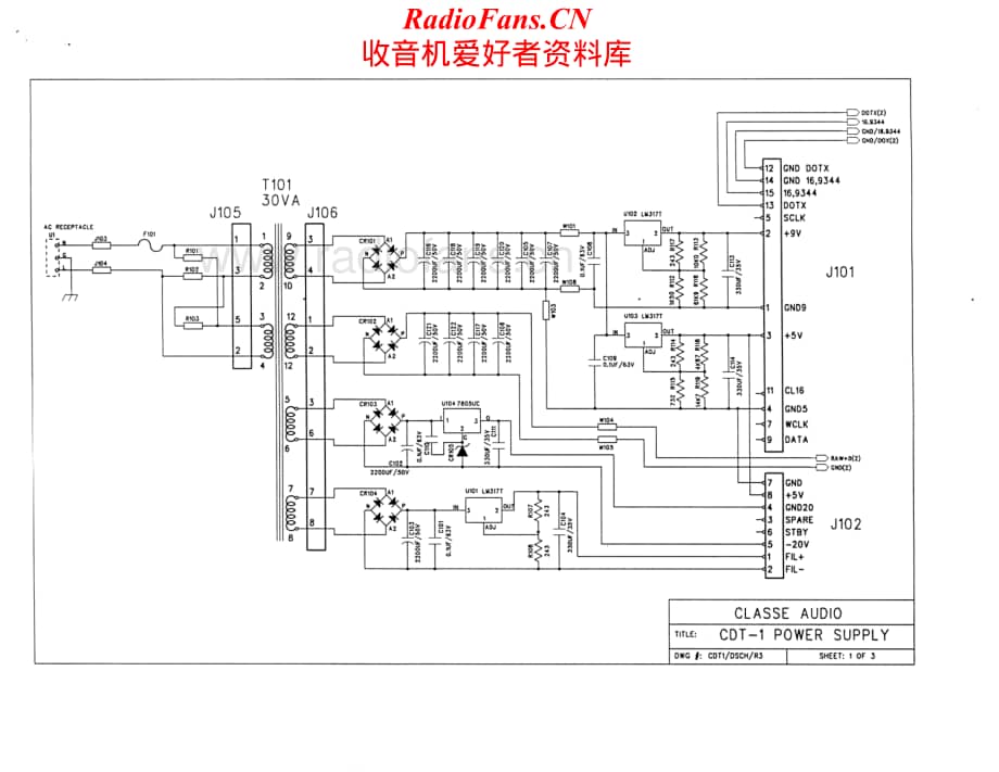 Classe-CDT1-cd-sm维修电路原理图.pdf_第1页