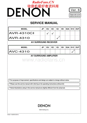 Denon-AVR4310CI-avr-sm维修电路原理图.pdf