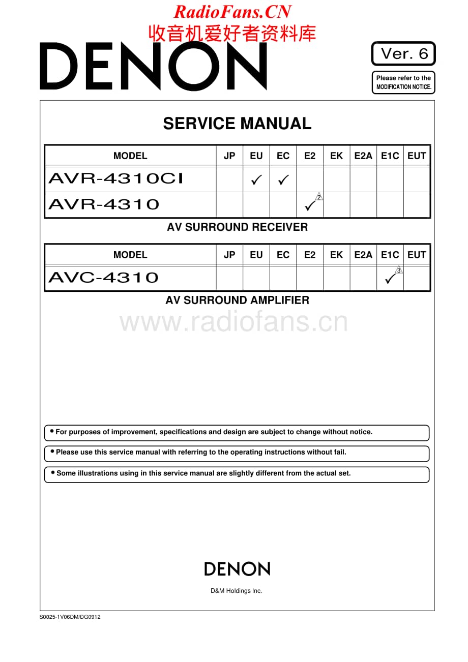 Denon-AVR4310CI-avr-sm维修电路原理图.pdf_第1页