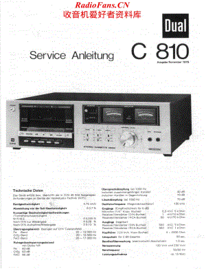 Dual-C810-tape-sm维修电路原理图.pdf