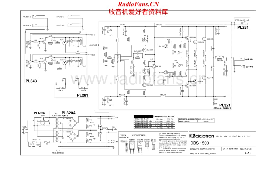 Ciclotron-DBS1500-pwr-sch维修电路原理图.pdf_第1页