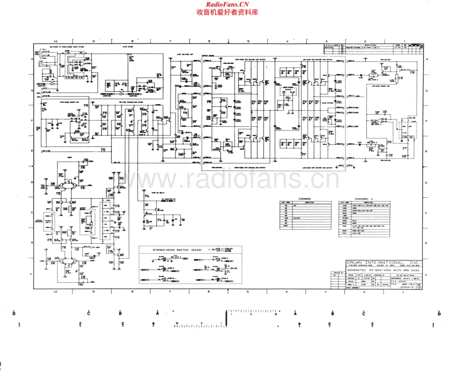 Crown-MT600-pwr-sch维修电路原理图.pdf_第1页