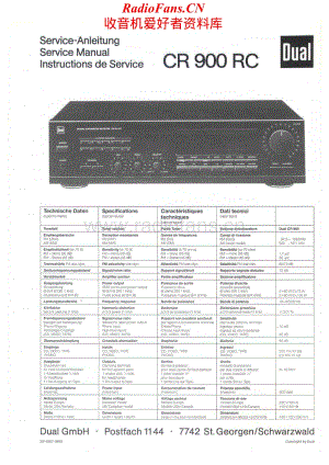Dual-CR900RC-rec-sm维修电路原理图.pdf