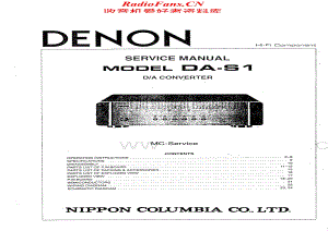 Denon-DAS1-dac-sm维修电路原理图.pdf