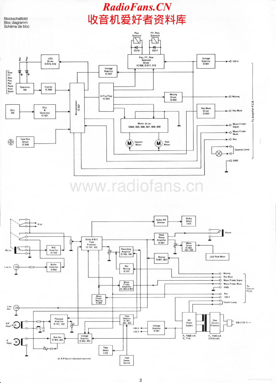 Dual-C826-tape-sm维修电路原理图.pdf_第2页
