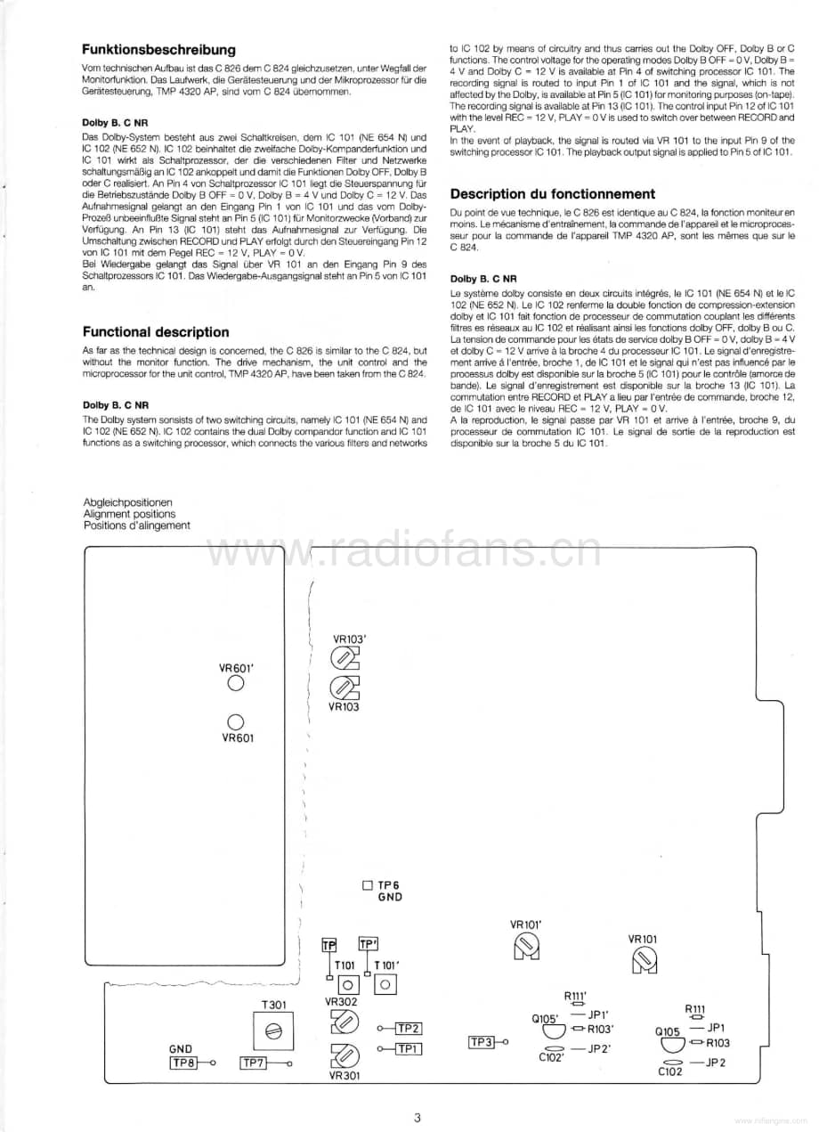Dual-C826-tape-sm维修电路原理图.pdf_第3页