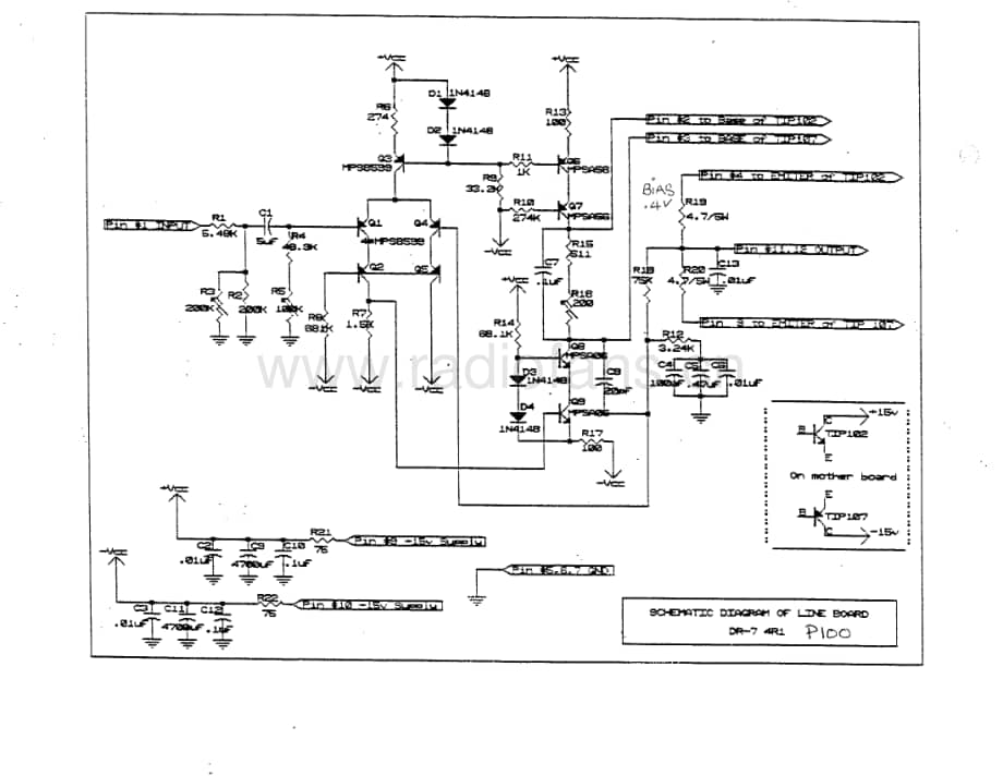 Classe-DR7-pre-sch维修电路原理图.pdf_第3页