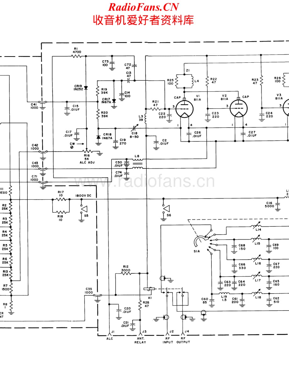 Collins-30L-pwr-sch维修电路原理图.pdf_第2页