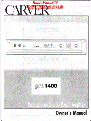 Carver-PM140-pwr-om维修电路原理图.pdf