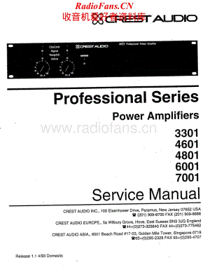 Crest-6001-pwr-sm维修电路原理图.pdf