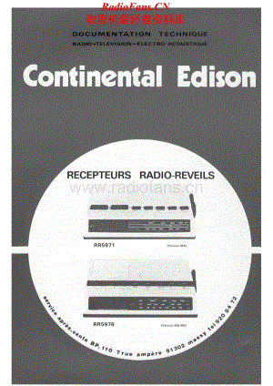Continental-RR5971-rec-sm维修电路原理图.pdf