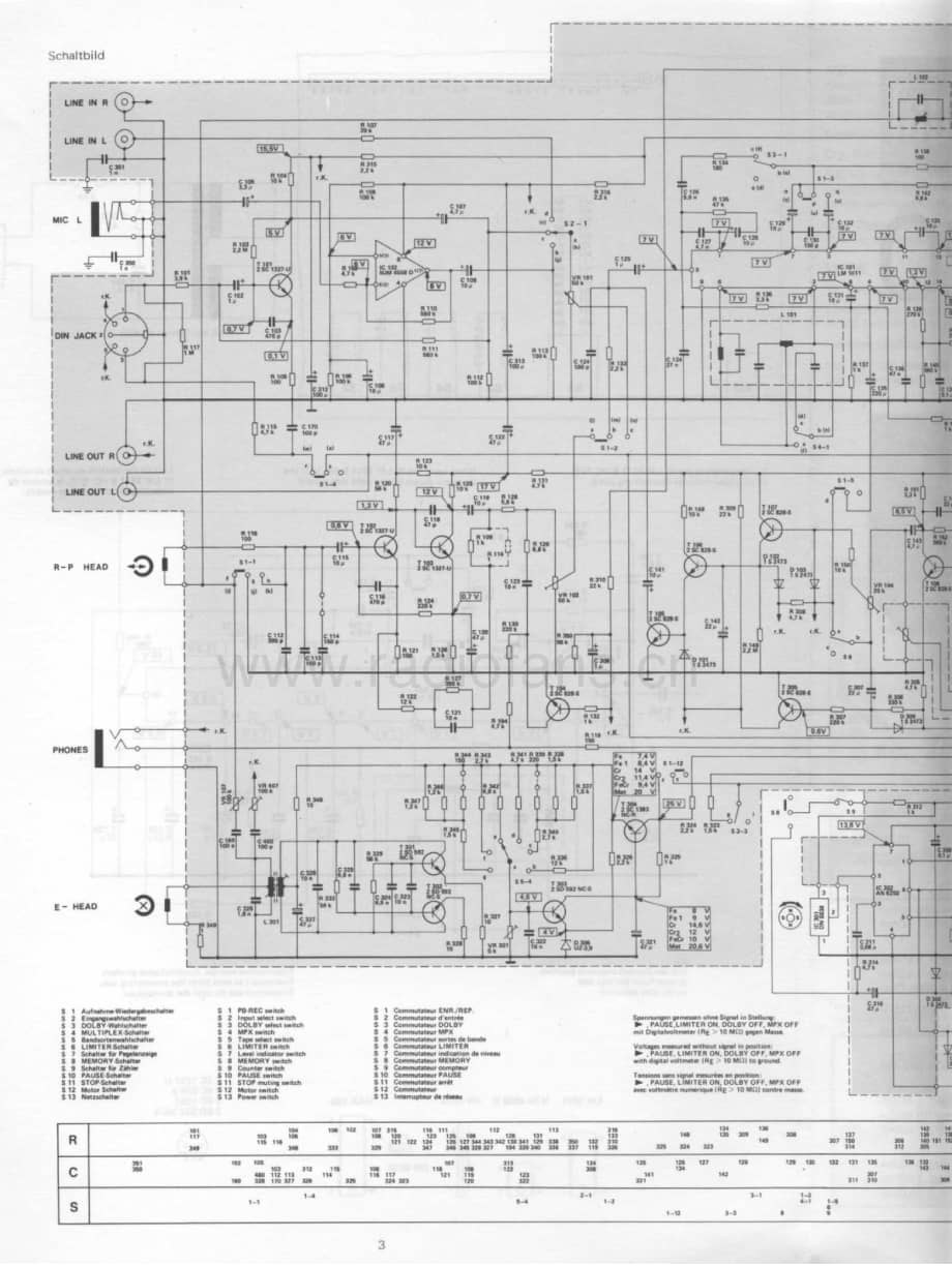 Dual-C820-tape-sm维修电路原理图.pdf_第3页