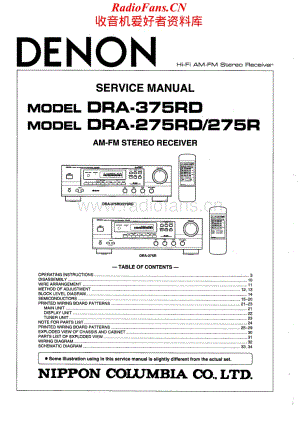 Denon-DRA375RD-rec-sm维修电路原理图.pdf