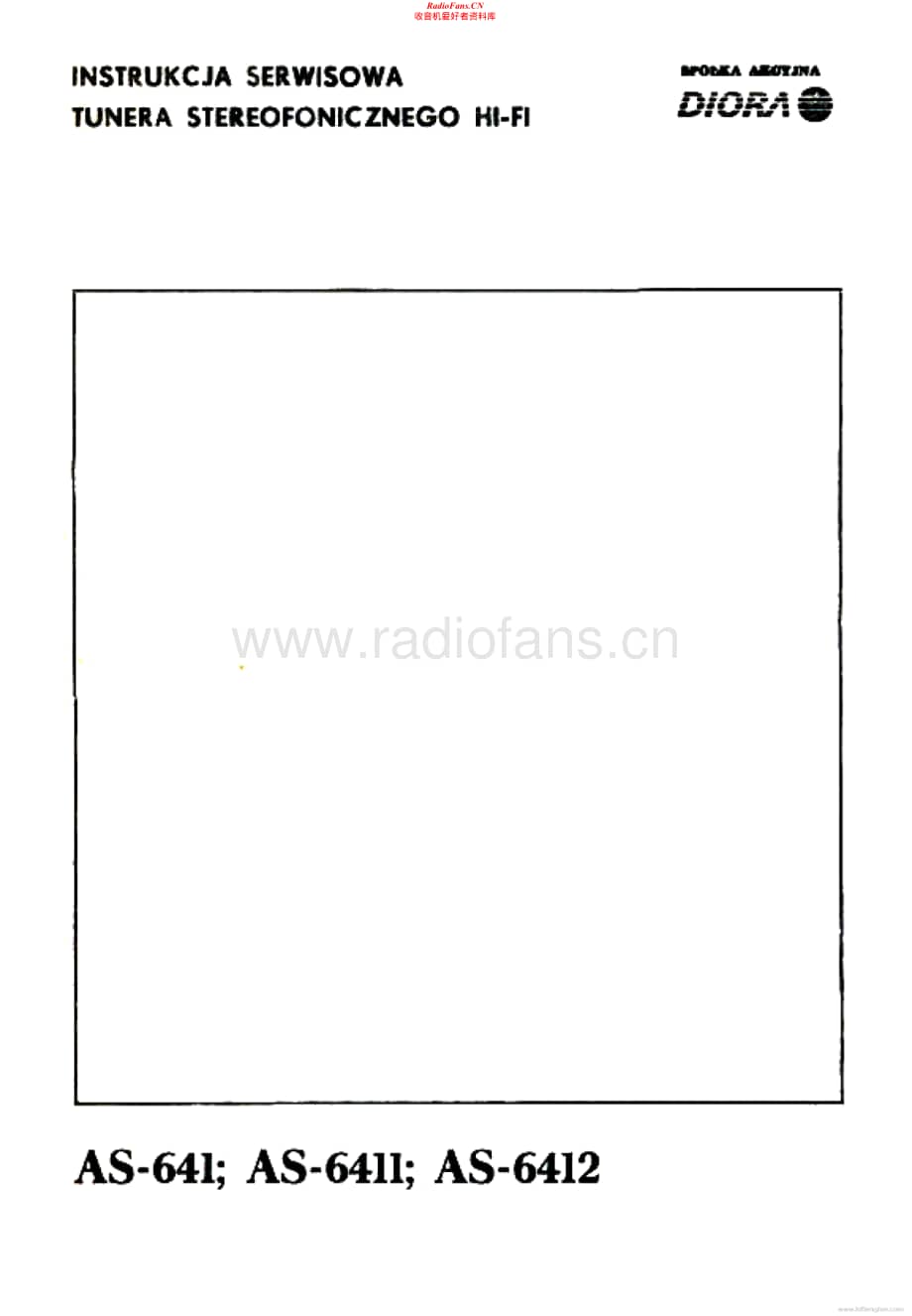 Diora-AS6411-tun-sm维修电路原理图.pdf_第1页