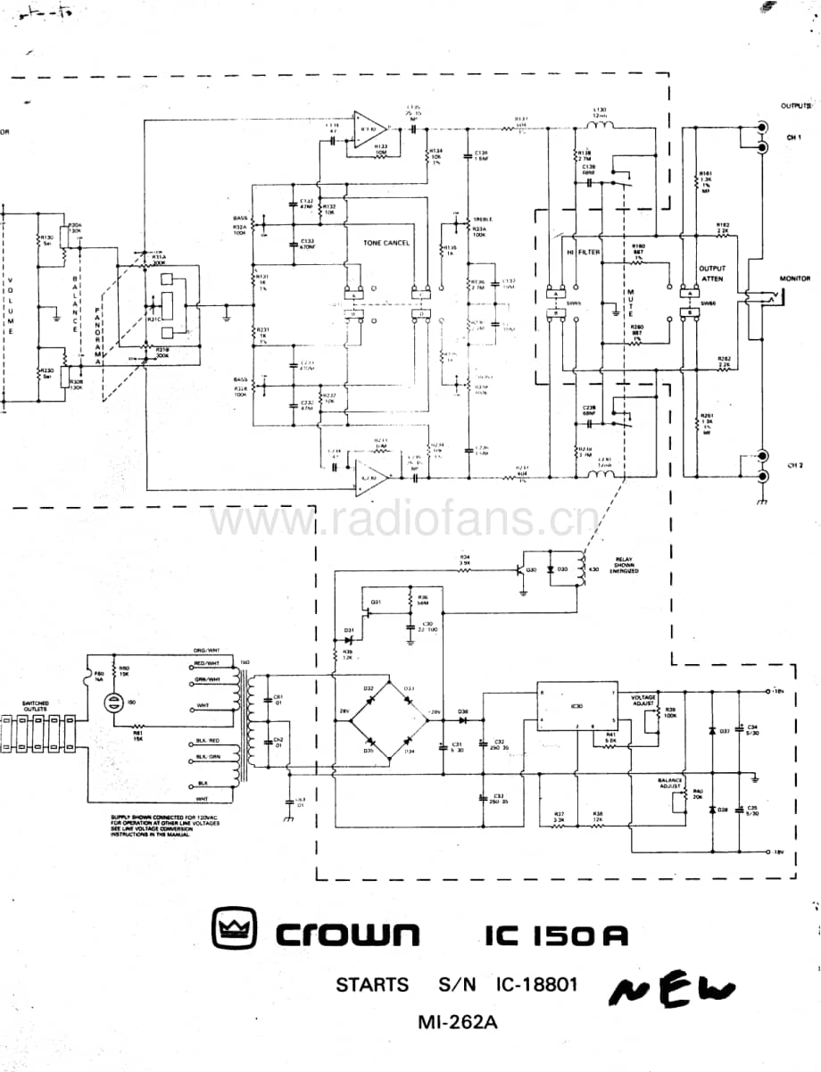 Crown-IC150A-pre-sch维修电路原理图.pdf_第3页
