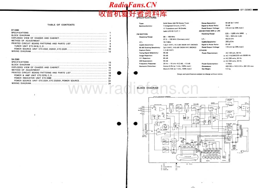 Denon-SA3380-int-sm维修电路原理图.pdf_第2页